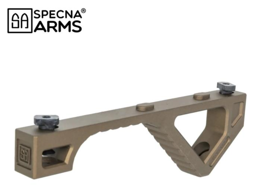 M-Lok Angled Forward Grip SAAS Impugnatura anteriore angolare Chaos Bronze di SPECNA ARMS