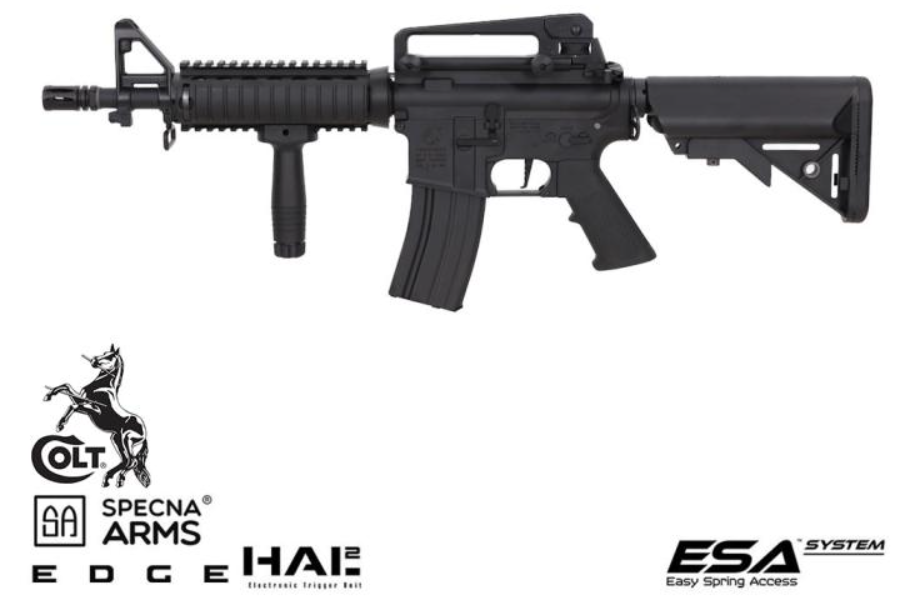 Colt M4 CQB RIS & Crane SA-E04 Edge Gen.2 HAL2 ETU di SPECNA ARMS
