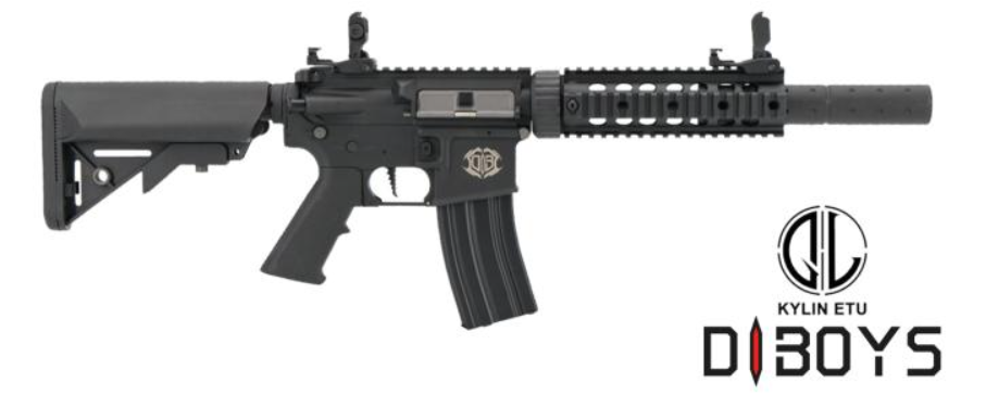 D|BOYS M4 7" Fulcrum Division 2.0 KYLIN ETU Electronic Trigger Unit di D|BOYS