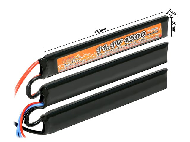 Batteria Li-Po 1500mAh 11,1V di 8FIELDS