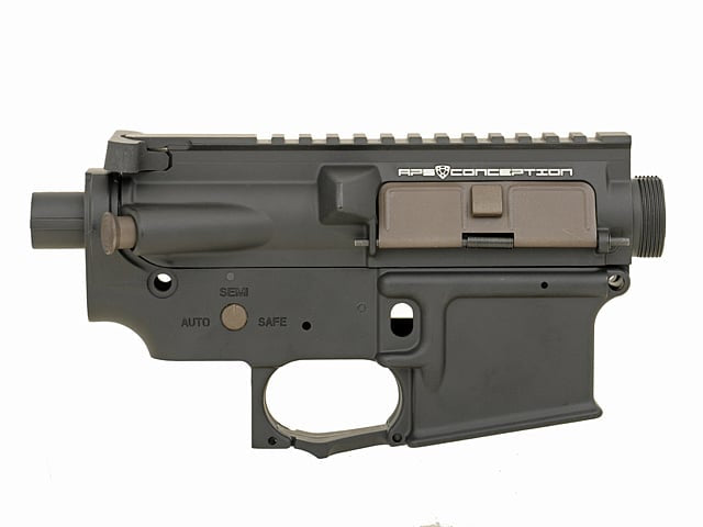 ASR Upper and Lower Receiver - Black di APS