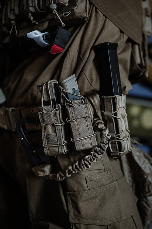 Pouch per caricatori di pistola - Coyote di 8FIELDS