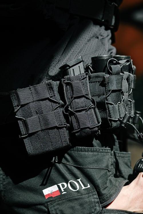 Pouch per caricatori pistola nera di 8FIELDS