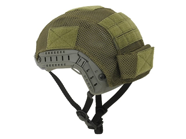 Cover per Elmetto FAST Mod. B - Olive di 8FIELDS