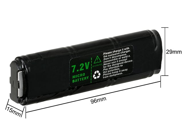 Batteria NiMH 7,2V 750 mAh di J.G. WORKS