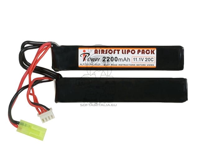 Batteria Li-Po 2200mAh 11,1V 20C di IPOWER