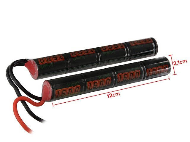 Batteria Ni-MH 9,6V 1600mAh di IPOWER