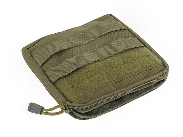 Pouch Zippered MOLLE - Olive di 8FIELDS