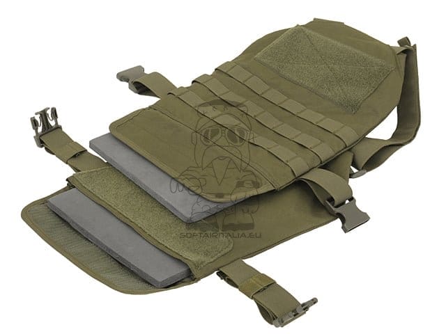 Gilet Tattico con Inserti Balistici Finti di 8FIELDS