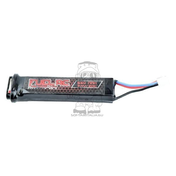 Batteria Li-Po 7.4V 550mAh per Pistole Elettriche di FUEL