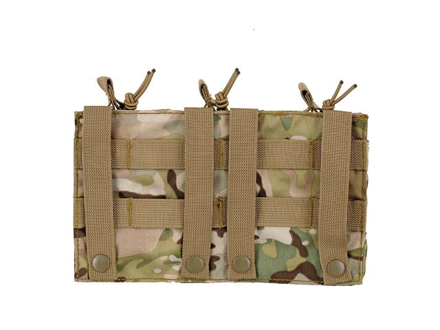 Triple Open Top 7.62 Mag Pouch - Multicamo di 8FIELDS