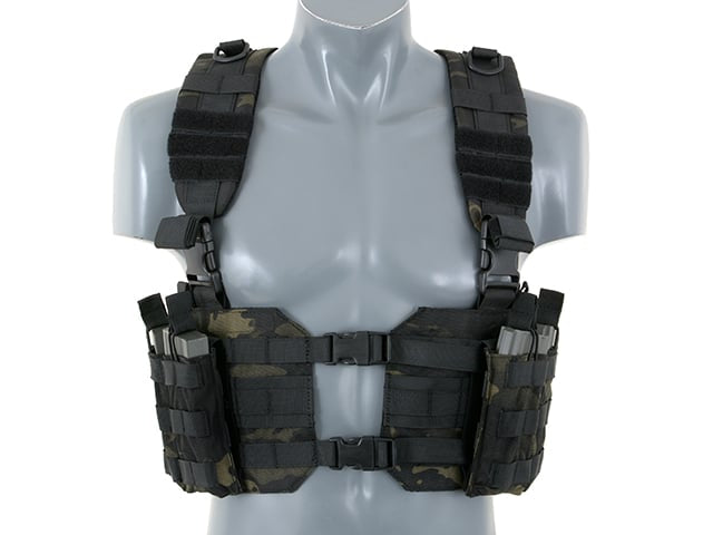 Gilet Tattico Split Front Chest Harness di 8FIELDS