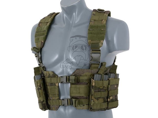 Gilet Tattico Split Front Chest Harness di 8FIELDS
