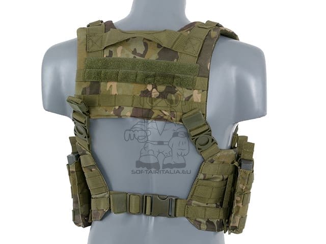 Gilet Tattico Split Front Chest Harness di 8FIELDS