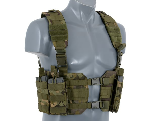 Gilet Tattico Split Front Chest Harness di 8FIELDS