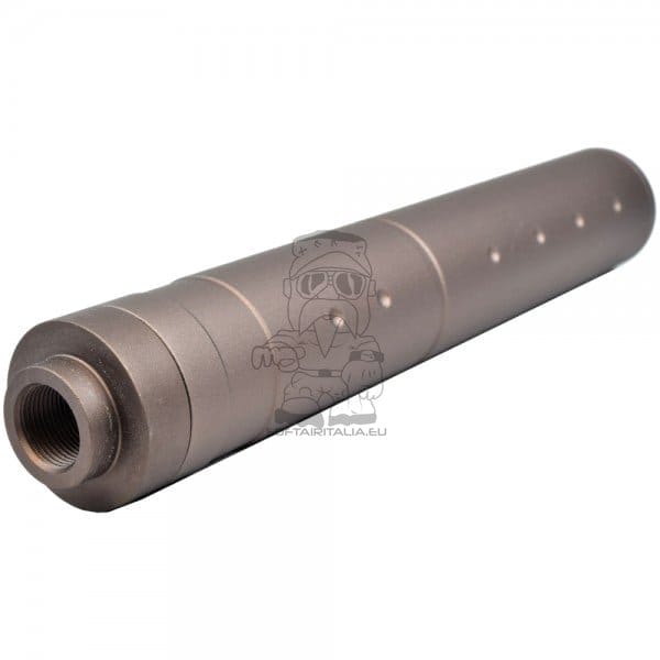 Silenziatore 190mm Dark Earth di BIG DRAGON