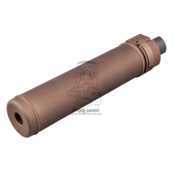 Silenziatore con Spegnifiamma Dark Earth di BIG DRAGON