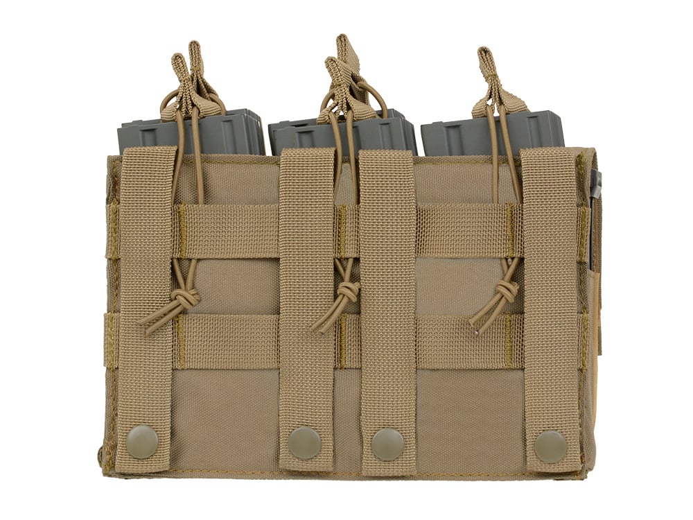 Triple 5.56 Mag/Pistol Pouch Panel di 8FIELDS