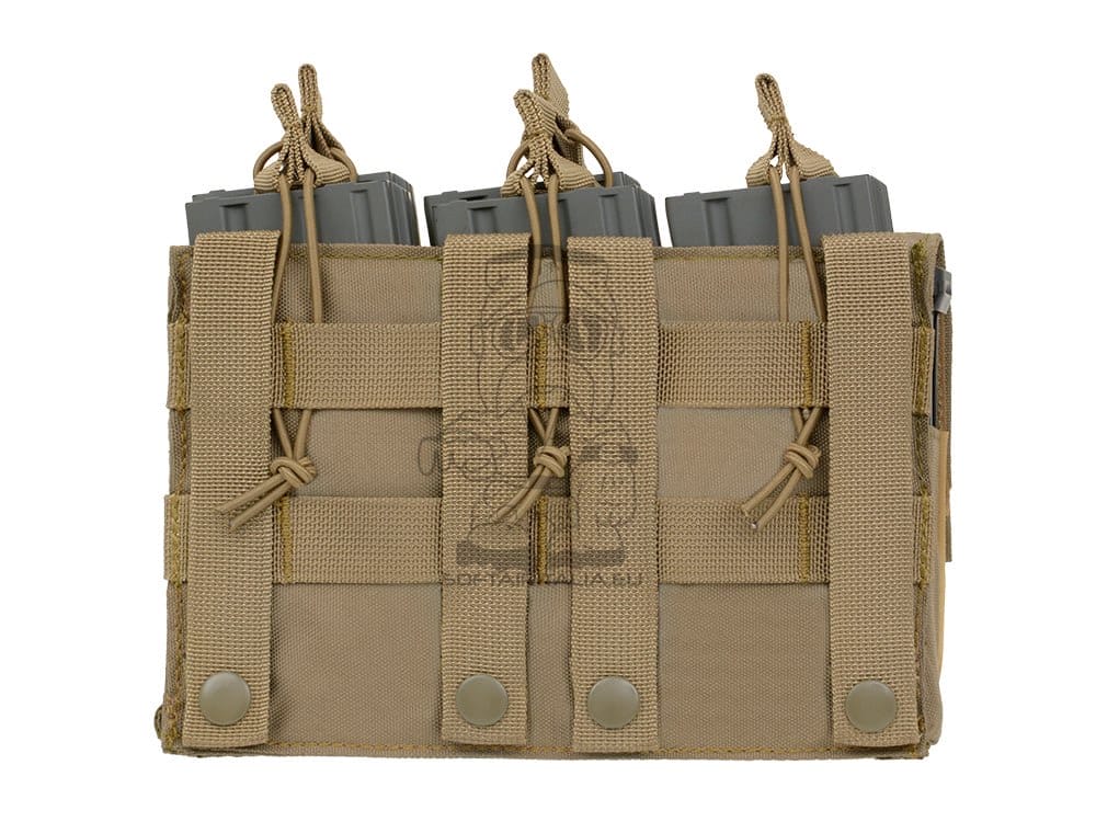 Triple 5.56 Mag/Pistol Pouch Panel di 8FIELDS