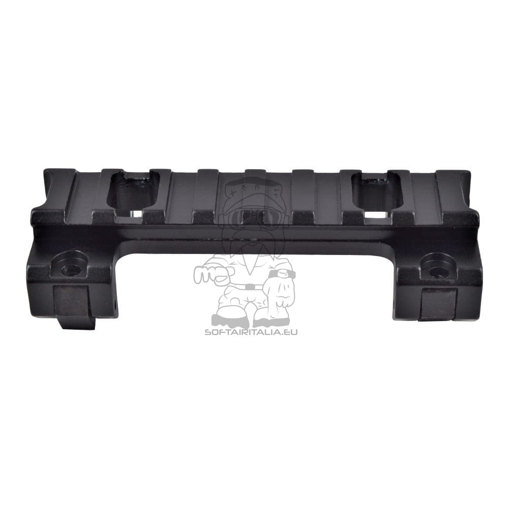 Slitta 20mm per MP5 nera di BIG DRAGON