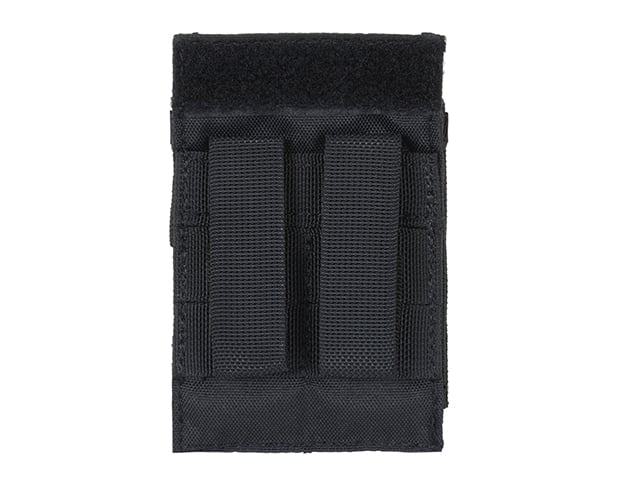 Double Pistol Mag Pouch nera di 8FIELDS