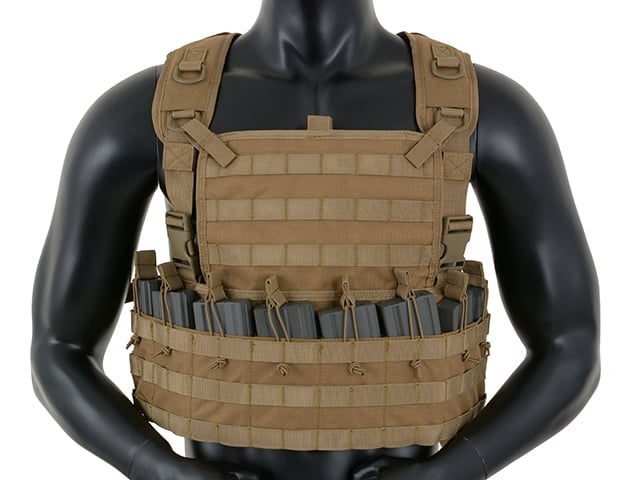 Tactical Rifleman Chest Rig - Coyote di 8FIELDS
