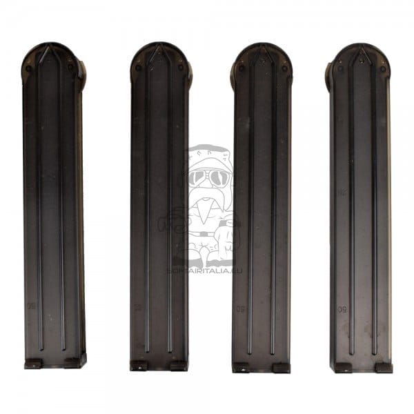 Set 4 Caricatori Monofilari 50 Colpi per P90 di BIG DRAGON