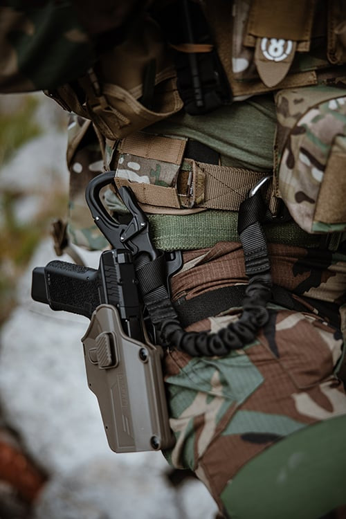 Cintura Tattica Padded MOLLE (L) - Multicamo di 8FIELDS