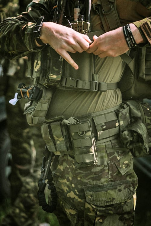 Cintura Tattica Padded MOLLE (L) - MT di 8FIELDS