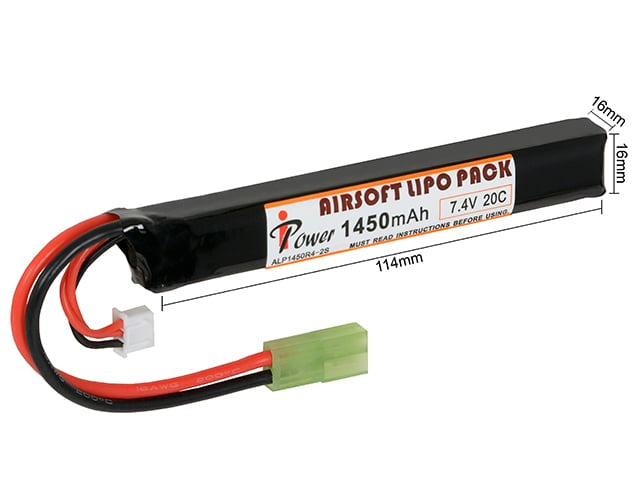 Batteria Li-Po 1450mAh 7.4V 20C di IPOWER