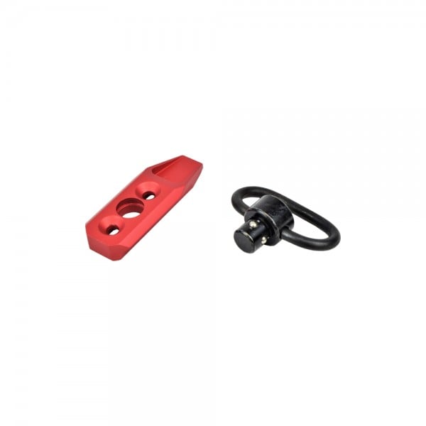 Attacco per Cinghia QD per Keymod Rosso di BIG DRAGON