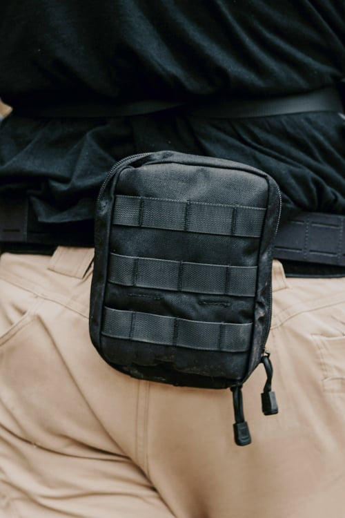 Large GP Pouch - Black di 8FIELDS