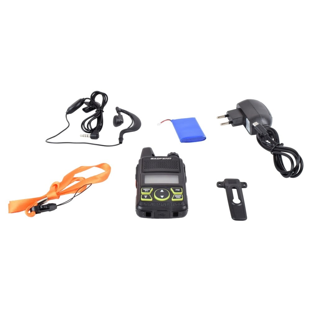 Mini Ricetrasmittente FM/UHF di BAOFENG