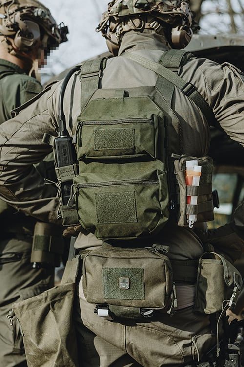 Assault Back Panel Mod.2 - Olive di 8FIELDS