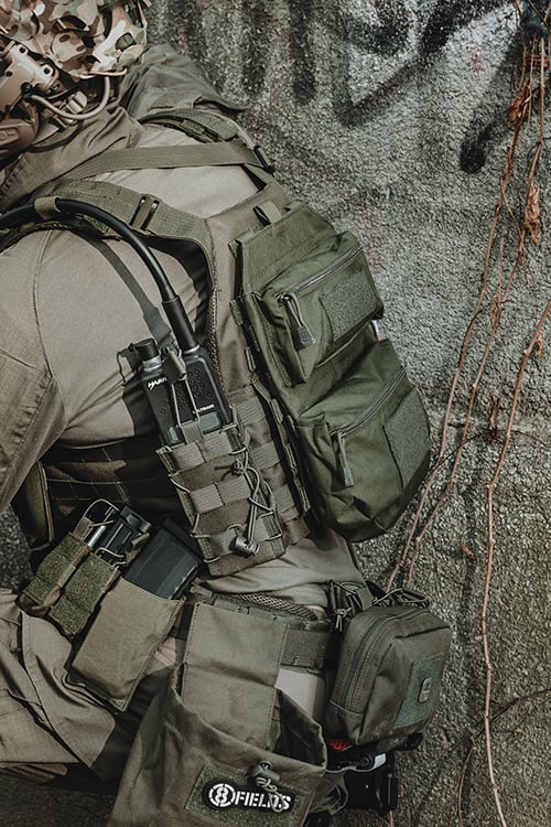 Assault Back Panel Mod.2 - Olive di 8FIELDS