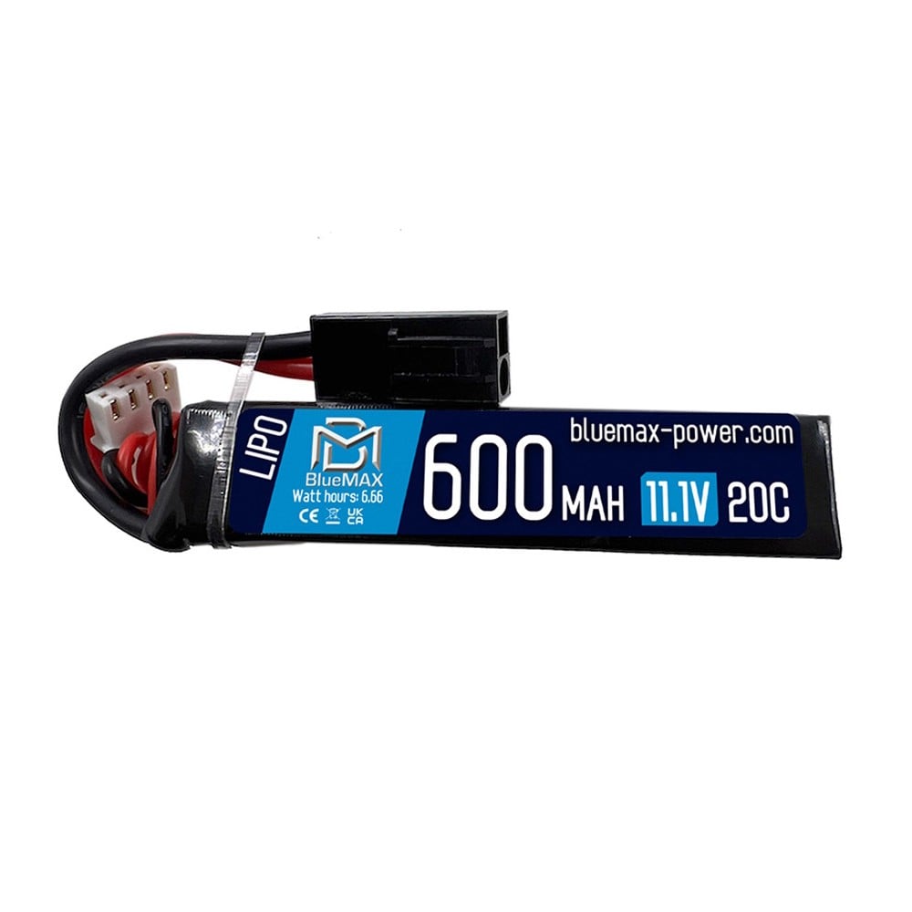 Batteria Li-Po 11.1V 600mAh 20C di BLUEMAX
