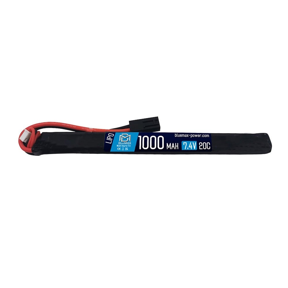 Batteria Li-Po 7.4V 1000mAh AK Stick di BLUEMAX