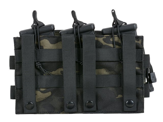 MOLLE Triple Rifle Mag/GP Pouch - MB di 8FIELDS