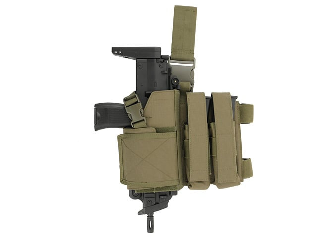 Fondina SMG Thigh Holster - Olive di 8FIELDS