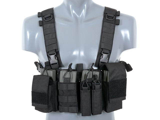 Buckle Up Chest Rig V3 - Black di 8FIELDS