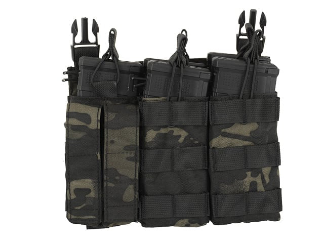 Buckle Up Triple 5.56/Pistol Pouch Panel - MB di 8FIELDS