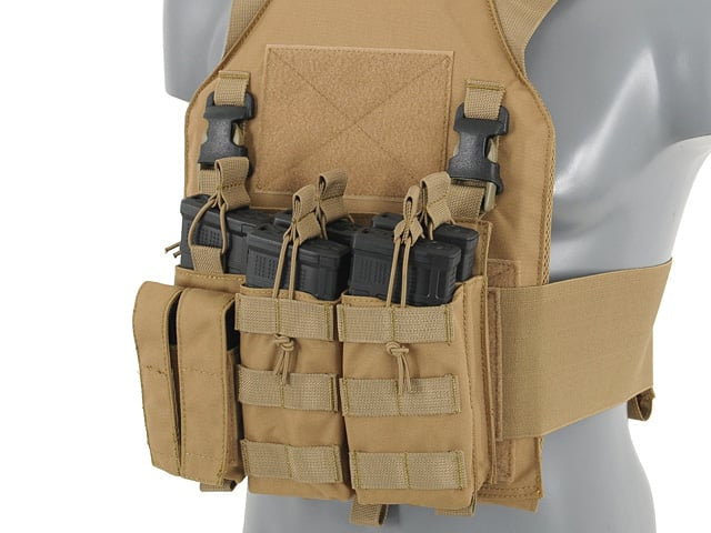 Buckle Up Triple 5.56/Pistol Pouch Panel - MB di 8FIELDS
