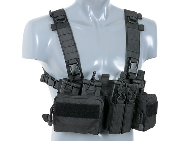 Buckle Up Recce/Sniper Chest Rig - Black di 8FIELDS