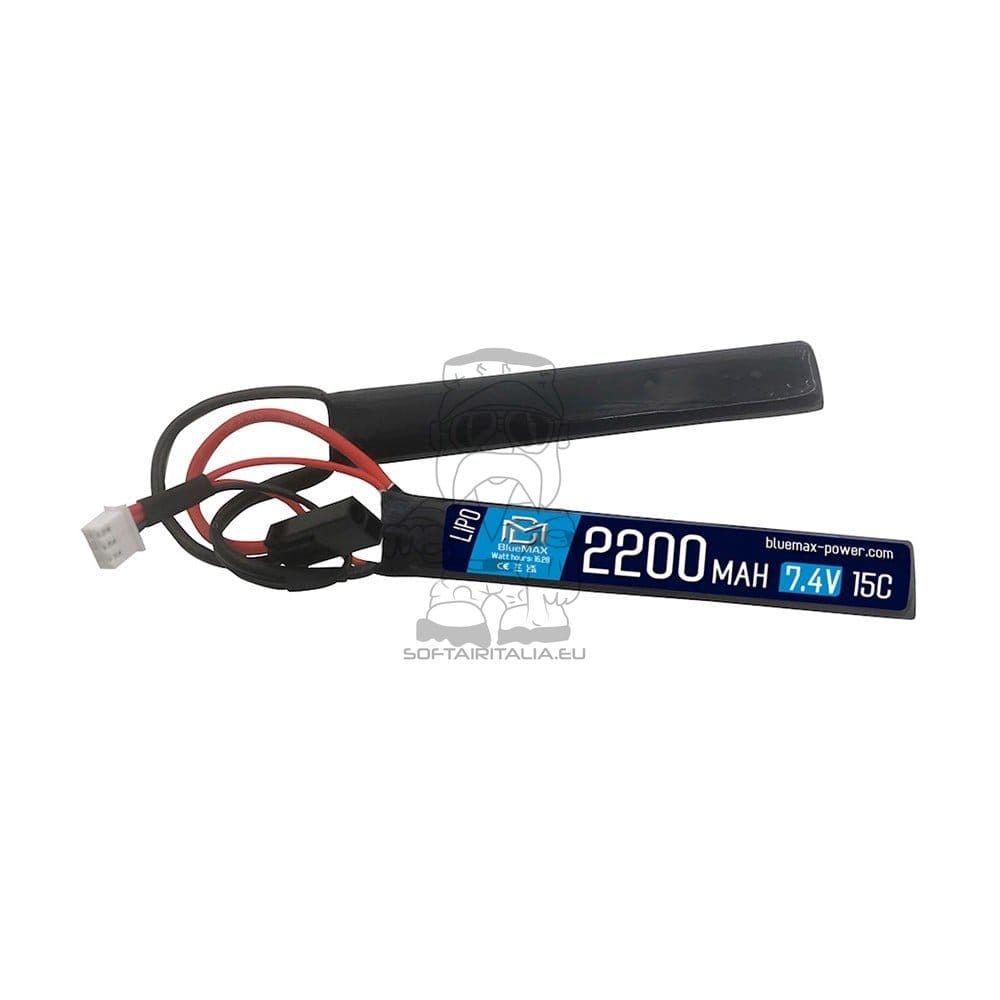 Batteria Li-Po 7.4V 2200mAh Nunchuck di BLUEMAX