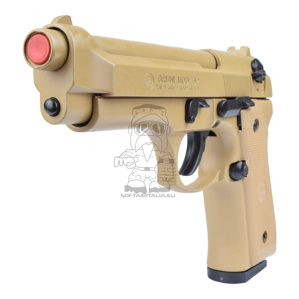 Pistola a Salve 92 Calibro 9mm Desert di BRUNI