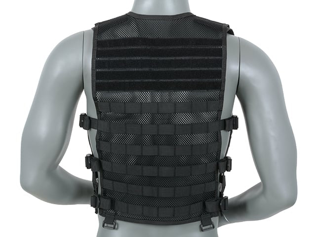 Gilet Tattico Mesh Nero di 8FIELDS