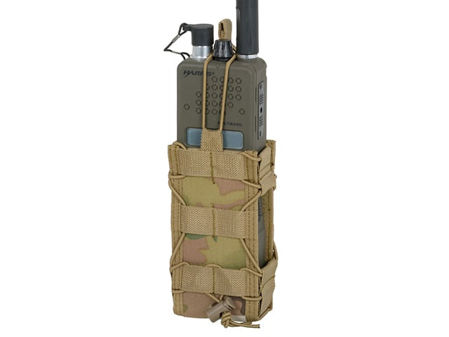 Open-Top Radio Pouch - Multicamo di 8FIELDS