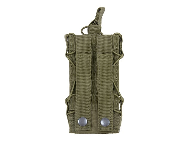 Open-Top Radio Pouch - Olive di 8FIELDS
