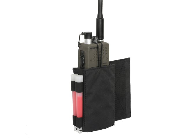 Radio Pouch UNDERWING - Black di 8FIELDS