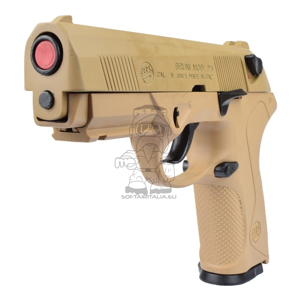 Pistola a Salve P4 Calibro 9mm Desert di BRUNI